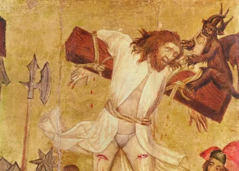 Die Kreuzigung, ca. 1420 (Detail)